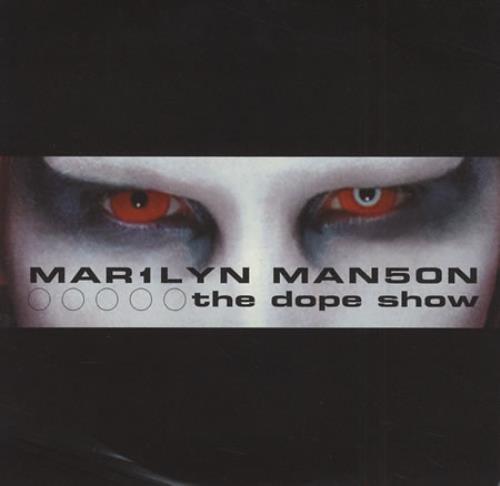 Marilyn Manson The Dope Show UK Promo CD single (CD5 / 5